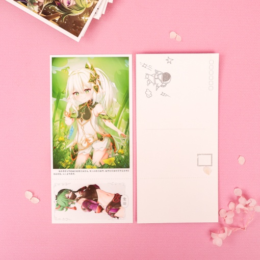 Набор почтовых открыток "Genshin Impact" №08