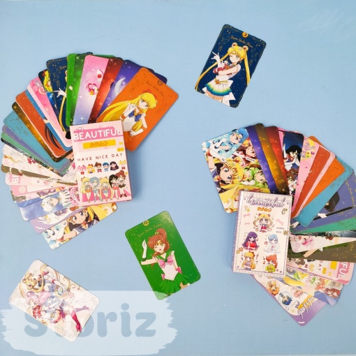 Набор картонных карточек "Sailor Moon" 30шт.