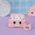 Чехол для AirPods Pro 3 "Какашка" розовый