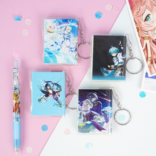 Брелок-блокнот "Genshin Impact" в ассортименте 1 шт