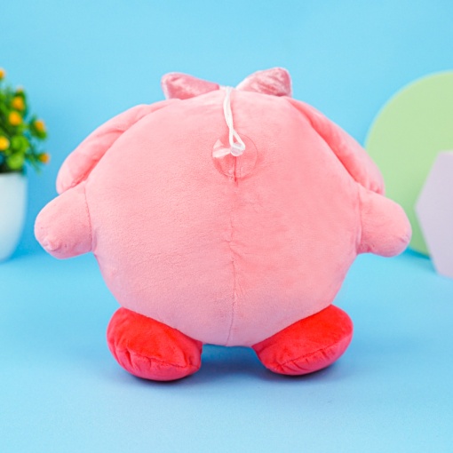 Мягкая игрушка "Кирби в костюме" розовый, 23см