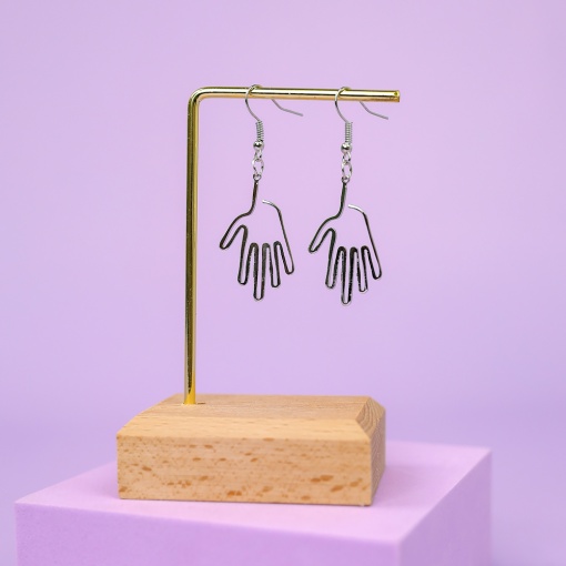 Серьги "Hands"