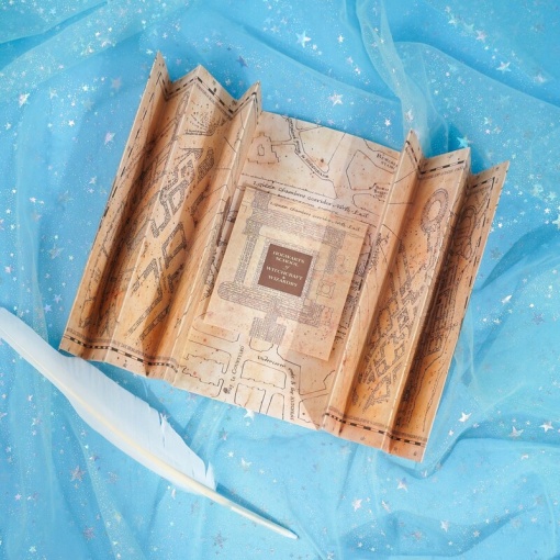 Карта-постер "Гарри Поттер" 77х22 см