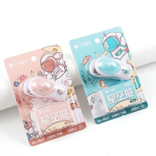 Степлер "Космонавт" №9869, в ассортименте 1шт