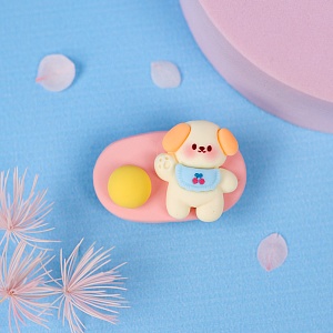 Заколка для волос "Щенок"