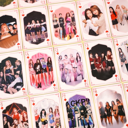 Игральные карты "Black Pink" (№4)