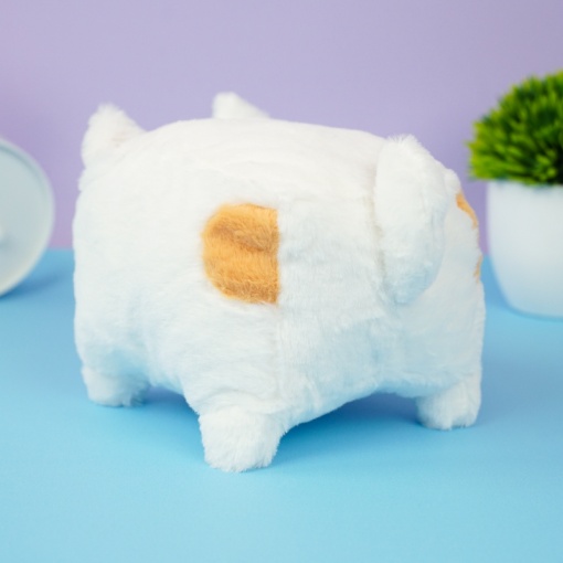 Мягкая игрушка "Котенок" белый, 15 см