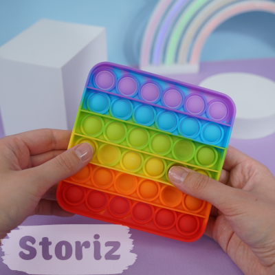 Игрушка-антистресс "Pop It" квадрат