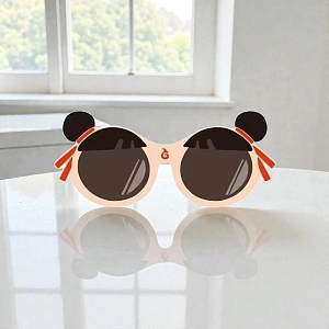 Имиджевые очки "Нэчжа" бежевый