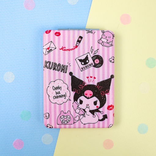 Зеркальце карманное "Куро" №5027, 8,6*6,2см