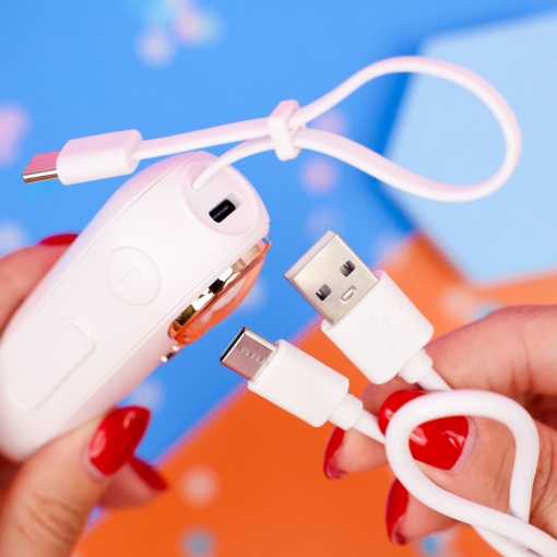 PowerBank "Cat" белый, Type-C (2000 mAh)