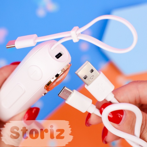 PowerBank "Cat" белый, Type-C (2000 mAh)