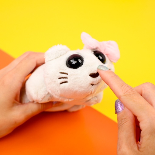 Мягкая игрушка с музыкой "Грустный Хомяк" 15см