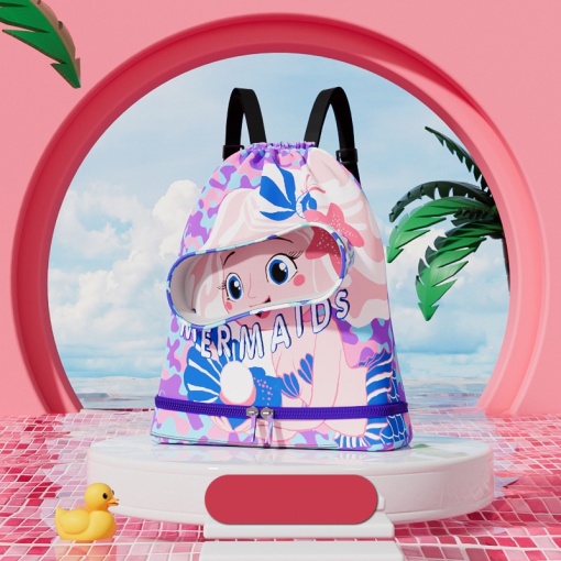 Рюкзак-мешок "Mermaid" сине-розовый