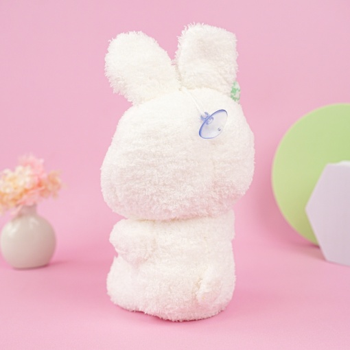 Мягкая игрушка "Зайка с клубникой" 25см