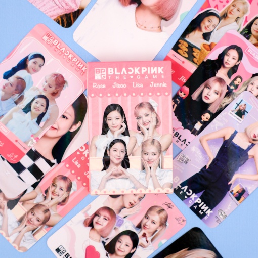 Набор картонных карточек "K-pop" Blackpink, 30шт.