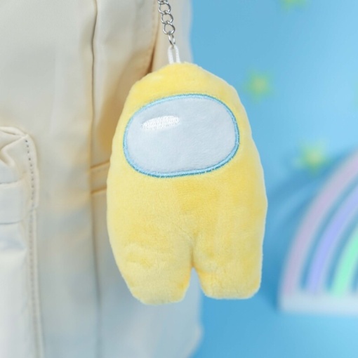 Мягкий брелок "Среди Нас" желтый, 10 см