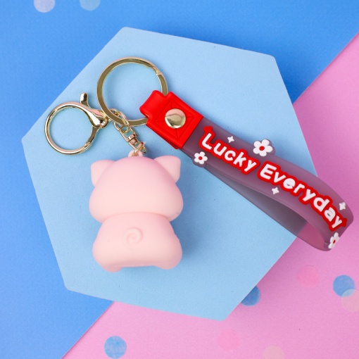 Брелок "Lucky Every Day" Свинка