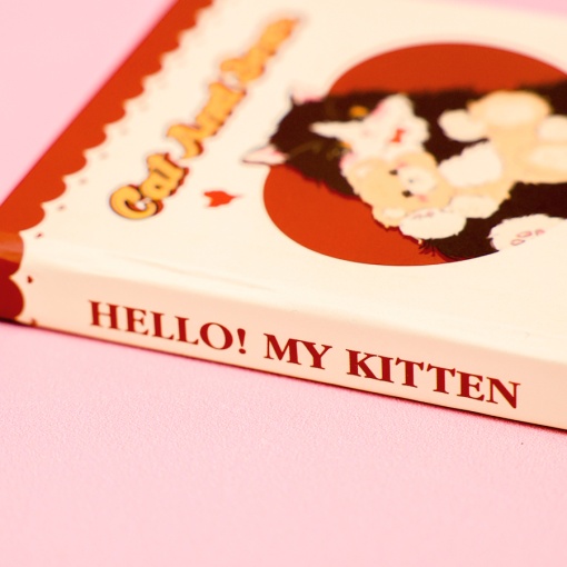 Блокнот "Cat and Bear" коричневый, A7