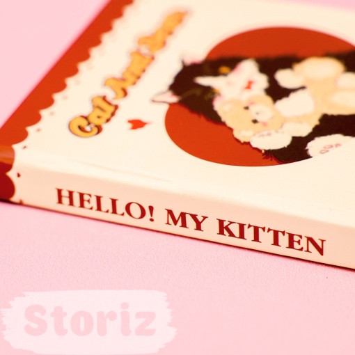 Блокнот "Cat and Bear" коричневый, A7