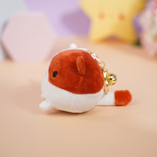 Мягкий брелок "Cats" коричневый, 10см