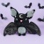 Мягкая игрушка "Bat" черный, 30см