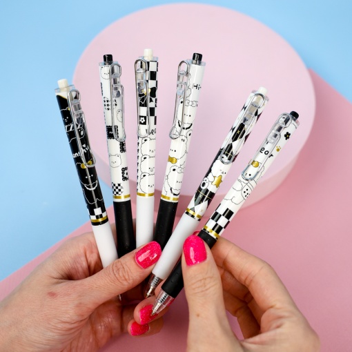 Ручка "Hi Bear" №0016, в ассортименте 1шт. (черный)