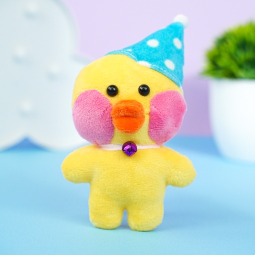 Мягкий брелок "Lalafanfan duck" A, 12 см