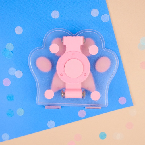 Подставка для телефона "Лапка" розовый