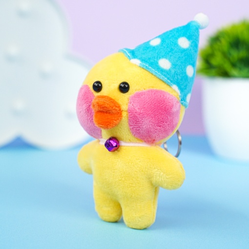 Мягкий брелок "Lalafanfan duck" A, 12 см