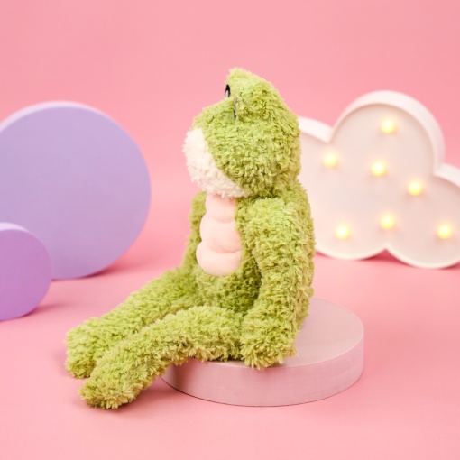 Мягкая игрушка "Спортивная лягушка" 35см