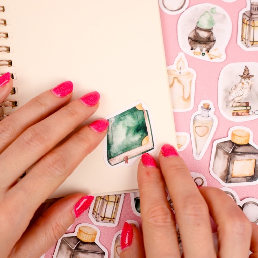 Набор наклеек "Harry Potter" Magic Academy 45 шт.