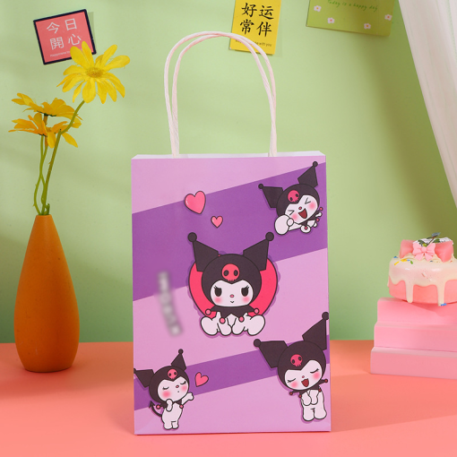 Подарочный пакет "My Mld" Kuro, фиолетовый, 27х21х11 см