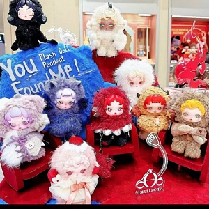 Мягкий брелок PM "Scull" you found me, в ассортименте 1шт