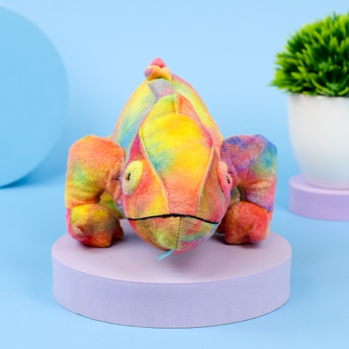 Мягкая игрушка-сквиш "Хамелеон" 60 см