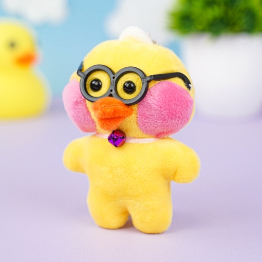 Мягкий брелок "Lalafanfan duck" C, 12 см
