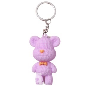 Брелок "Bearbrick" №2, фиолетовый