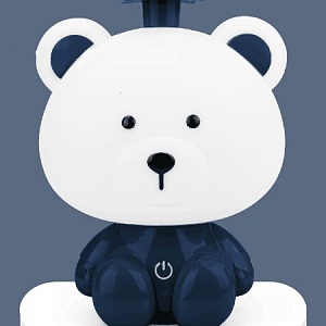 Ночник "Мишка" синий, 7088B  оптом