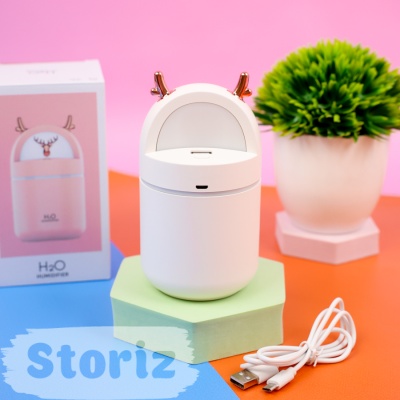 Мини-увлажнитель "Олень" белый (USB) оптом