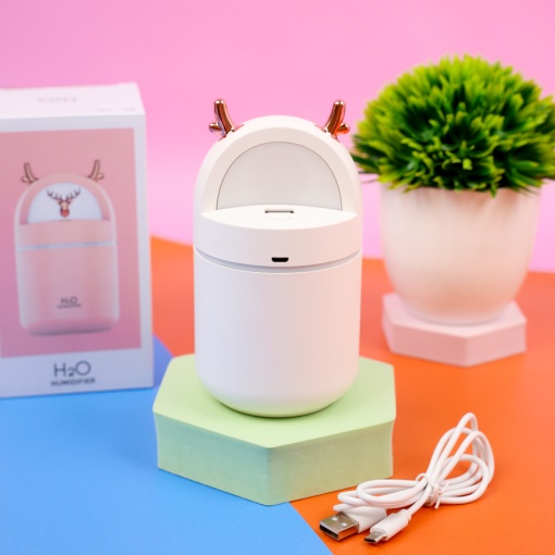 Мини-увлажнитель "Олень" белый (USB) оптом