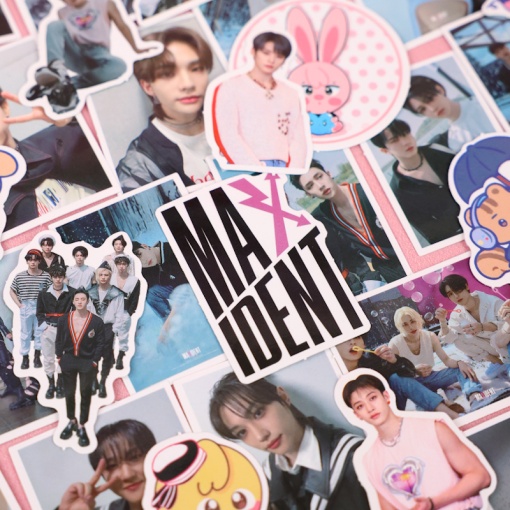 Наклейки для стикер бомбинга "K-Pop" SK MAXIDENT (102 шт.)