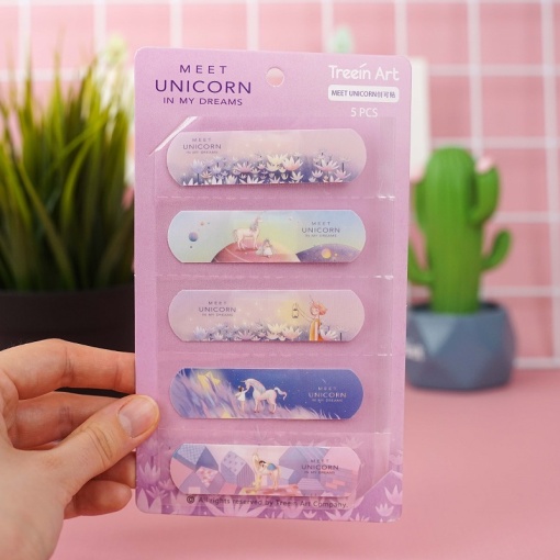 Наклейка-Лейкопластырь "Unicorn in the night"