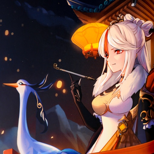 Тетрадь "Genshin Impact" ночь, 48 листов