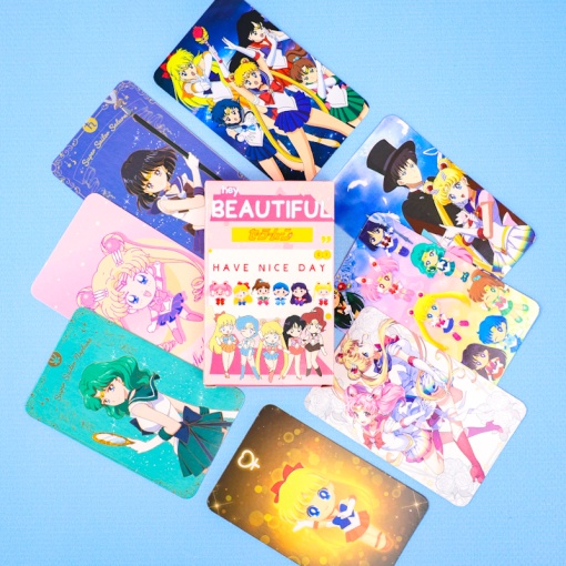 Набор картонных карточек "Sailor Moon" 30шт.