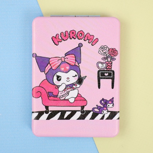 Зеркальце карманное "Куро" №5030, 8,6*6,2см