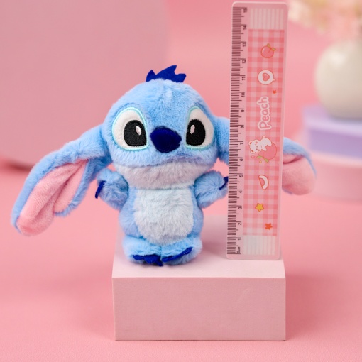 Мягкий брелок "Милый глазастик" №1, голубой  12см