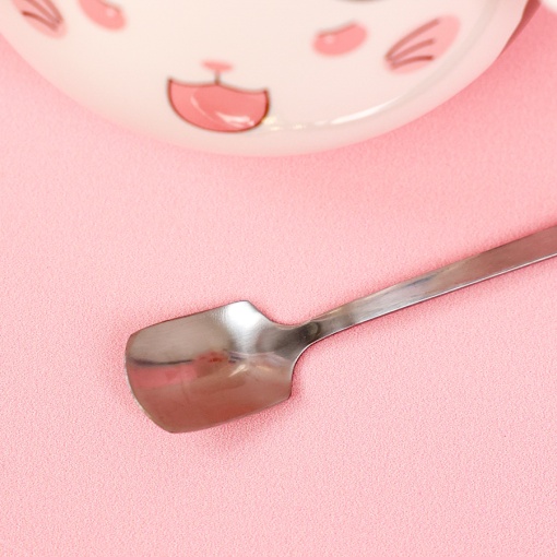 Кружка "Трехмерный кот" белый, 430мл оптом со склада!