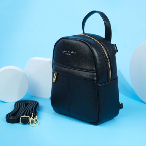 Рюкзак кож.зам."TAOMICMIC" D7015 черный