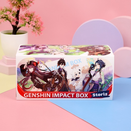 Подарочный бокс "Genshin Impact" 10 предметов