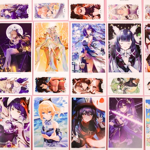 Набор почтовых открыток "Genshin Impact" №10